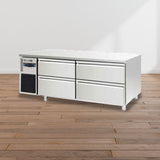 Drawer-Type refrigerator/freezer Work table